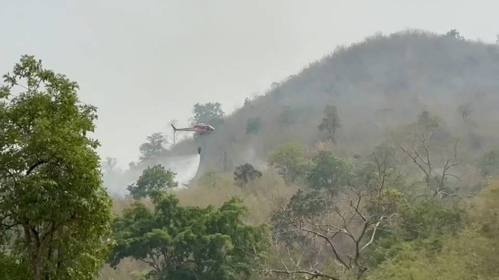 อุทยานฯ เอราวัณ ประกาศปิดท่องเที่ยว-พักแรมชั่วคราว เหตุไฟป่า-ฝุ่น PM2.5 