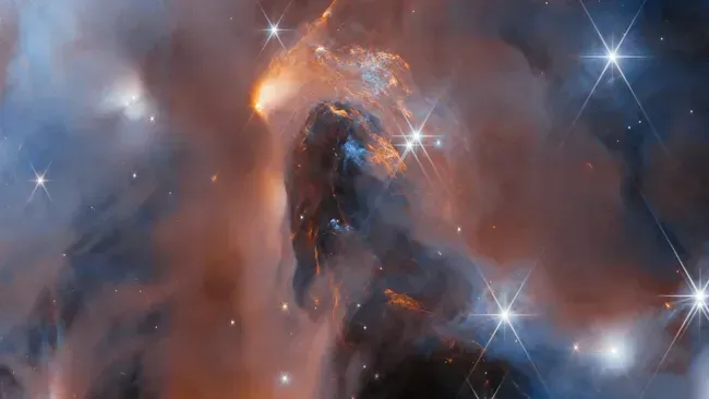 A James Webb Space Telescope image of a region the Perseus Molecular Cloud called NGC 1333, where six rogue planets have been discovered. ภาพจาก ESA, Webb, NASA & CSA,A. Scholz,K. Muzic,A. Langeveld,R. Jayawardhana