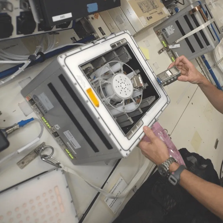 Bioreactor สำหรับการทำ Biomining ในอวกาศบนสถานีอวกาศนานาชาติ