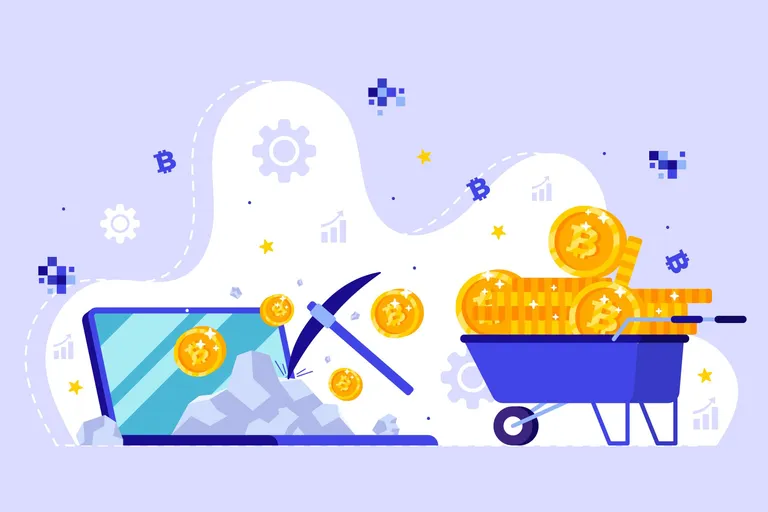 ขุด Bitcoin ภาพจาก Freepik