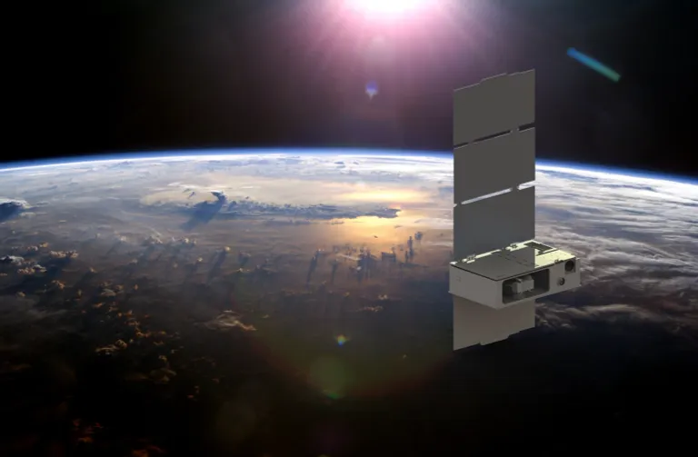 ภาพวาดดาวเทียม CubeSat CUTE