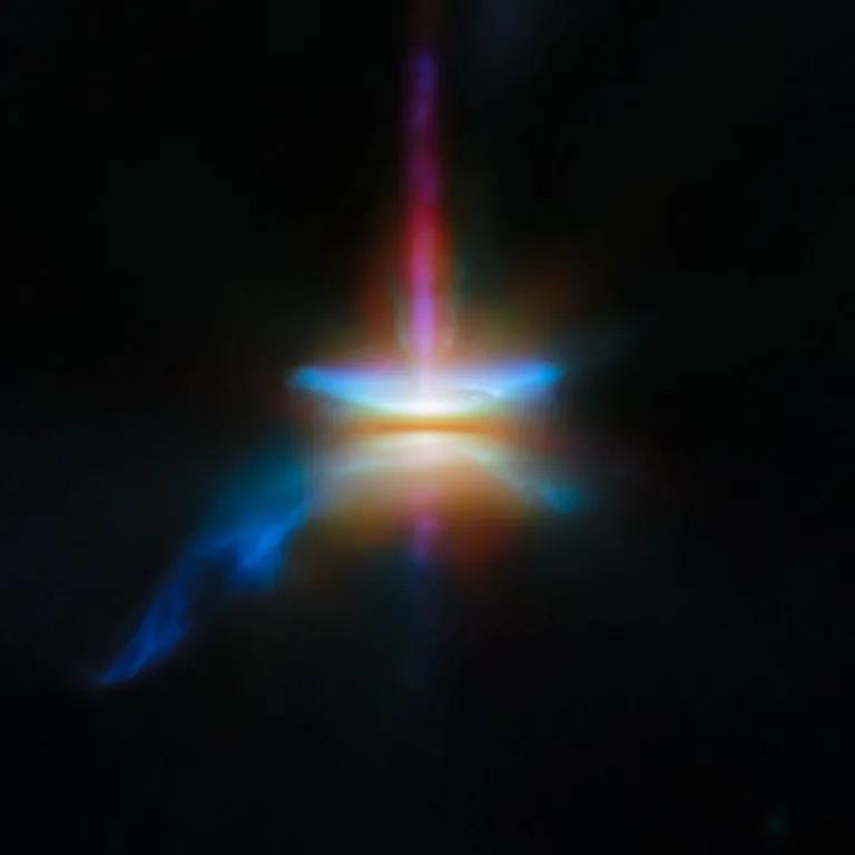 ภาพ “จานดาวเคราะห์ก่อนเกิด” จากกล้องฯ เจมส์ เว็บบ์ ภาพจาก ESA,Webb, NASA & CSA, Tazaki et al.