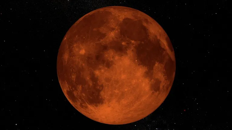 จันทรุปราคาเต็มดวง ภาพจาก NASA