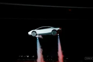 Tesla Roadster 2 ภาพจาก AFP