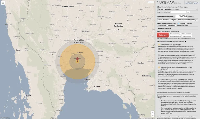 Tsar Bomba ระเบิดที่สร้างความเสียหายมากที่สุดที่เคยถูกทดสอบ อาจทำลายได้ทั้งกรุงเทพฯ และปริมณฑล