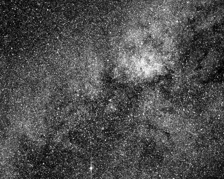 ภาพถ่ายทดสอบการทำงานของกล้องโทรทรรศน์ TESS