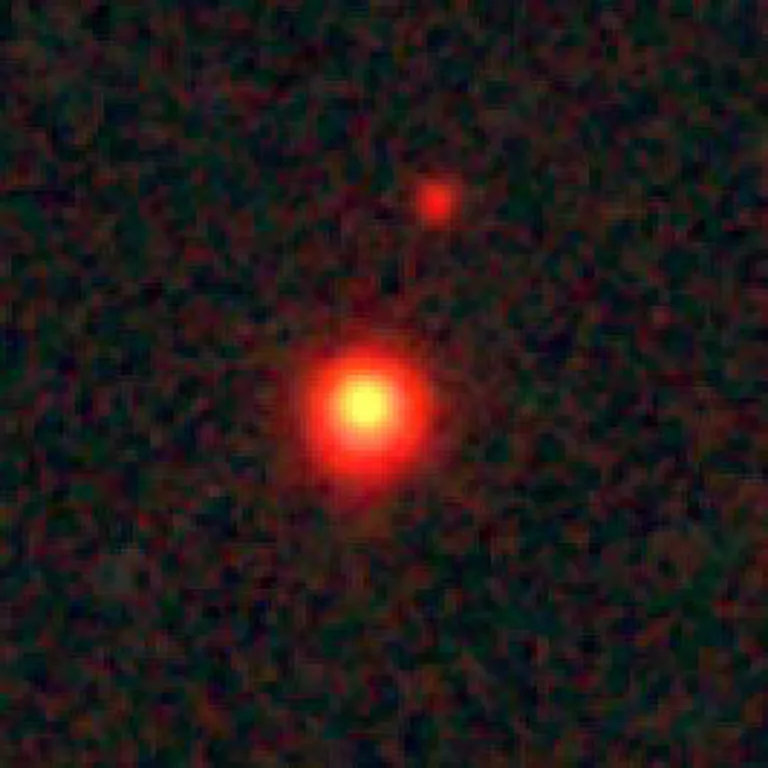 ภาพถ่าย SDSS J1416 กับ J1348 ดาวแคระน้ำตาลคู่ที่โคจรรอบกัน ซึ่งทั้งสองนั้นมีขนาดที่แตกต่างกัน