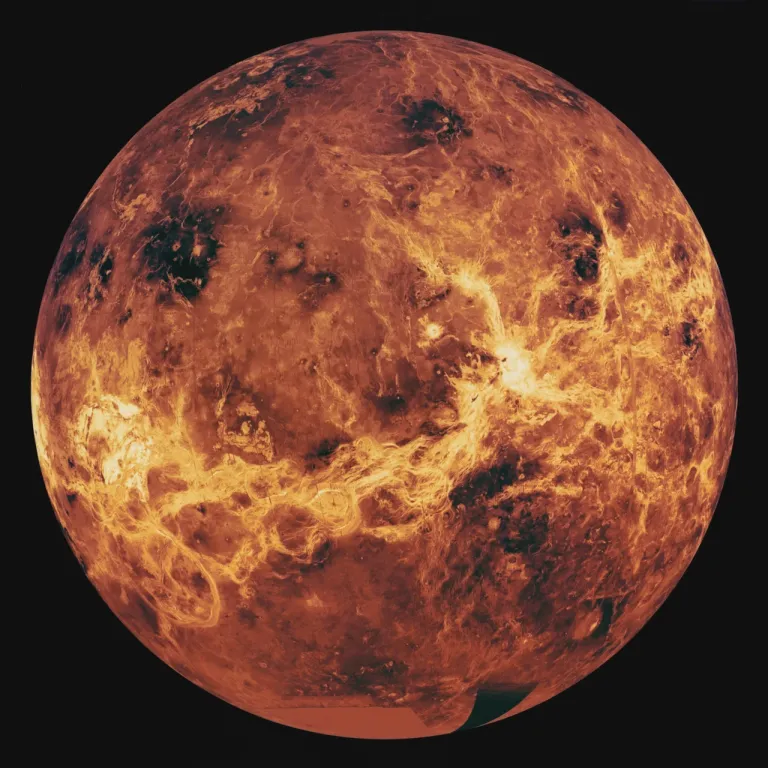 พื้นผิวดาวศุกร์จาก PIONEER, VENERA AND MAGELLAN MISSIONS ภาพจาก NASA