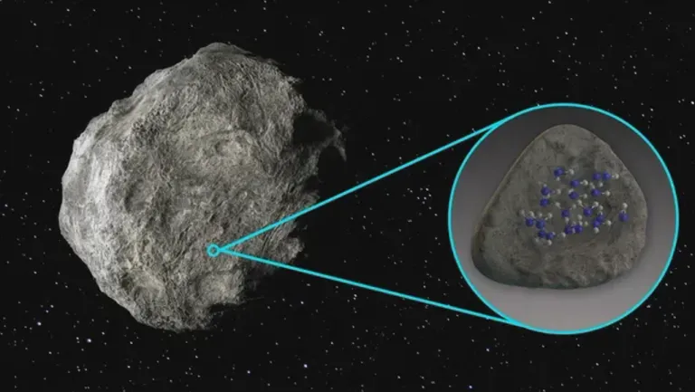 ตรวจพบ &ldquo;โมเลกุลน้ำ&rdquo; บนพื้นผิวดาวเคราะห์น้อย ภาพจาก Courtesy of NASA, Carla Thomas, SwRI