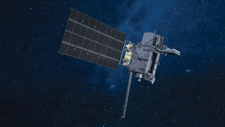 ภาพวาดดาวเทียม GOES-U จาก NOAA