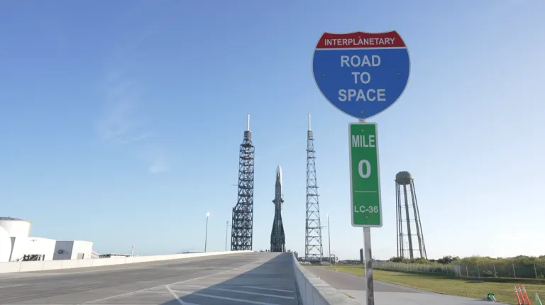 ฐานปล่อยหมายเลข LC-36 อันเป็นจุดปล่อยประวัติศาสตร์