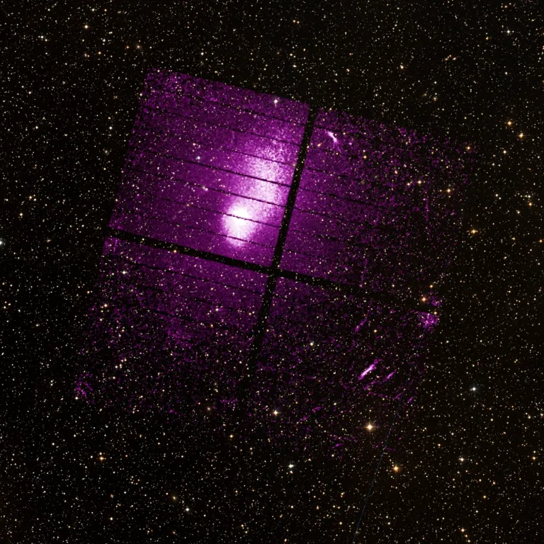 ภาพถ่ายแรกของกล้องโทรทรรศน์ XRISM ที่ถ่ายภาพกระจุกกาแลกซี Abell 2319 ภาพจาก ESA