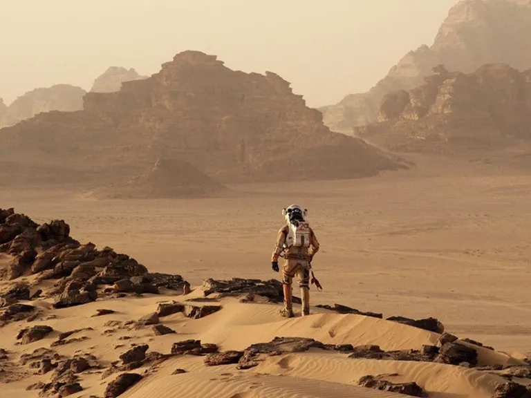 ภาพจากหนัง The Martian โดย 21h Century Fox