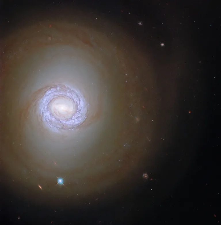 ภาพ NGC 1317 กาแล็กซีประเภทกังหัน (spiral galaxy) ภาพจาก ESA/Hubble & NASA, J. Lee and the PHANGS-HST Team