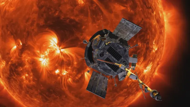 ยาน Parker Solar Probe เข้าใกล้ดวงอาทิตย์ ภาพจาก NASA