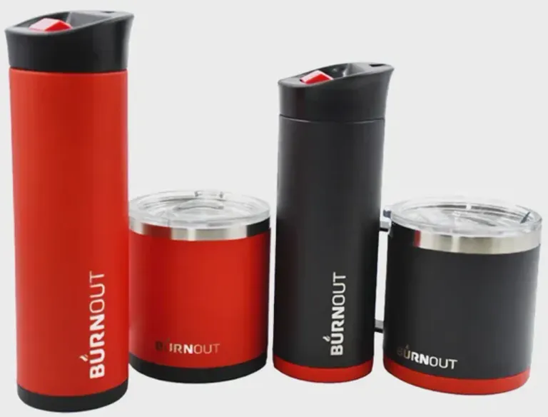 ภาพผลิตภัณฑ์ขวดกาแฟเก็บความร้อนของบริษัท ThermAvant International LLC ภาพจาก ThermAvant International LLC