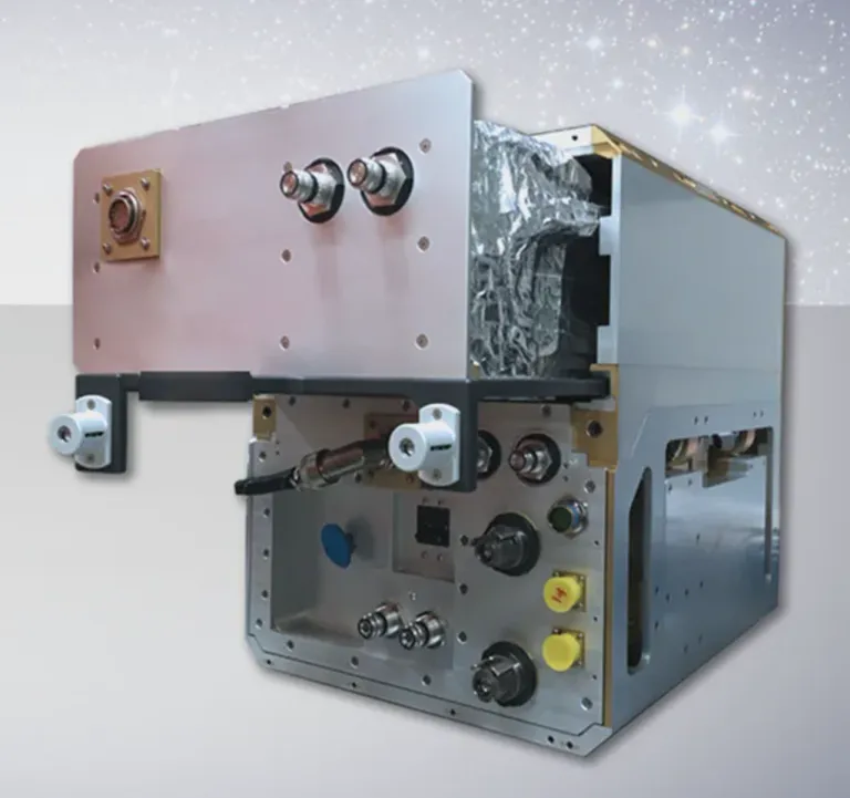 ภาพของเครื่องแลกเปลี่ยนความร้อนของยานโอไรออนที่ทาง NASA กำลังพัฒนาร่วมกับบริษัท ThermAvant International LLC ภาพจาก NASA