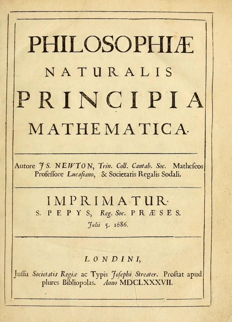 The Mathematical Principles Of Natural Philosophy โดย ไอแซก นิวตัน