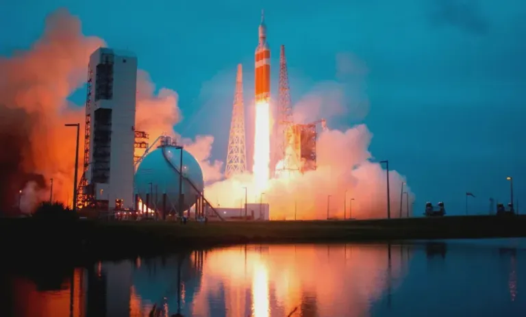 ศูนย์อวกาศเคนเนดีของนาซา รัฐฟลอริดา สหรัฐ ภาพจาก NASA