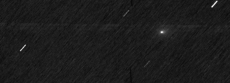 ภาพถ่ายดาวหาง 3I_ATLAS ที่ได้จากยาน Trace Gas Orbiter เมื่อวันที่ 3 มีนาคมที่ผ่านมา ภาพจาก ESA
