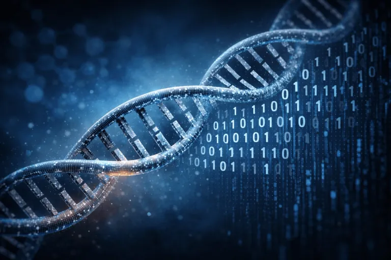 ภาพแสดงแนวคิดของ DNA Storage