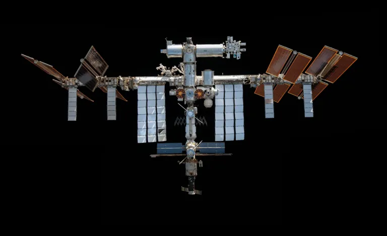 ภาพของสถานีอวกาศนานาชาติ ที่มา NASA
