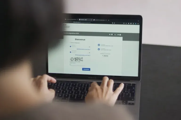 การเลือกตั้งออนไลน์ที่ประเทศฝรั่งเศส : เครดิต Democracy Technologies