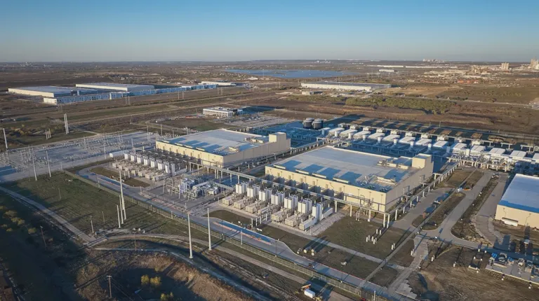 ภาพมุมสูงของ Google Data Center - เครดิตภาพ : New Atlas