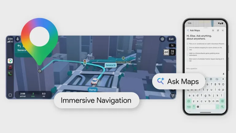ฟีเชอร์ Ask Maps ที่ใช้ Gemini AI