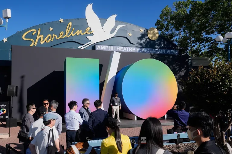 Google AI Showcase ภาพจาก AP Photo/Jeff Chiu