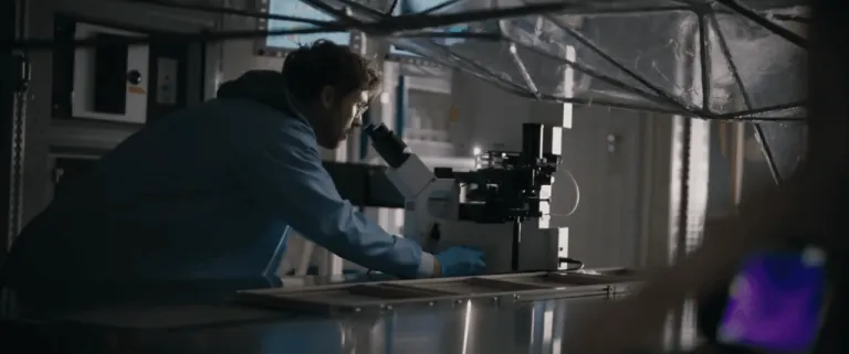 ไรอัน กอสลิง นักแสดงนำจากภาพยนตร์ Project Hail Mary (ภาพ: YouTube Amazon MGM Studios)