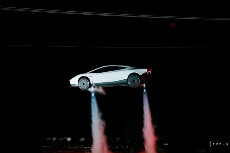 Tesla Roadster 2 ภาพจาก AFP