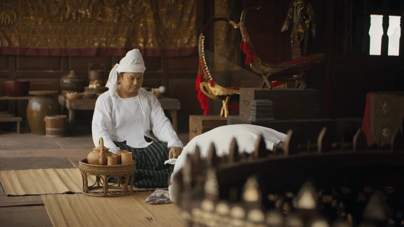 พิณพม่า ในละคร จากเจ้าพระยาสู่อิรวดี