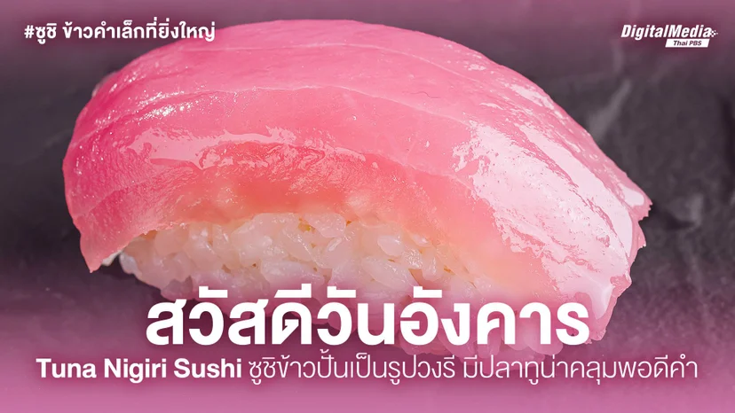 マグロ握り寿司 (Tuna Nigiri Sushi)
