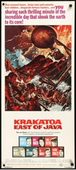โปสเตอร์ภาพยนตร์ กรากาตัว (1969)