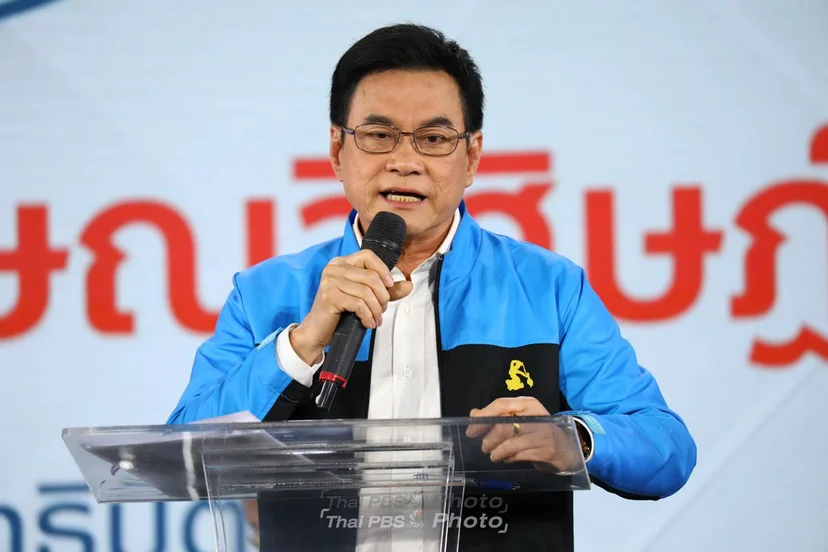นายจุรินทร์ ลักษณวิศิษฏ์ หัวหน้าพรรคประชาธิปัตย์