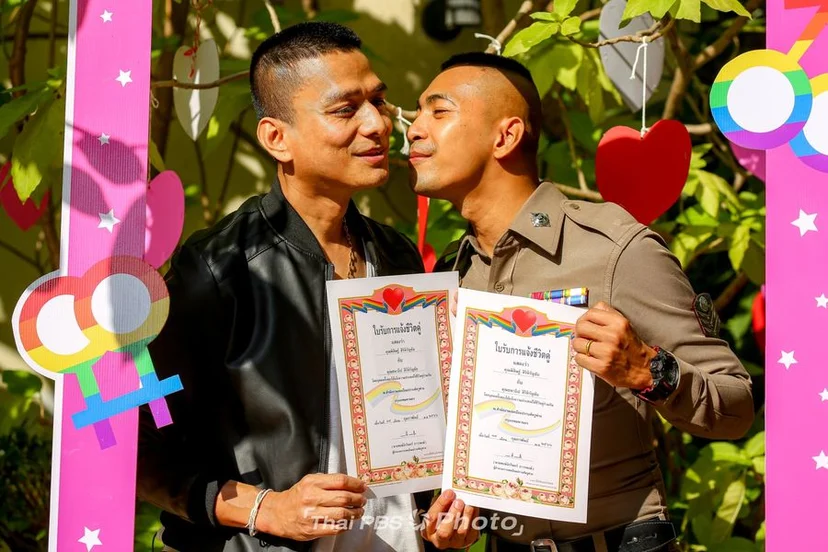 Happy Valentine's Day คู่รัก LGBTQ+ ร่วมบันทึกจดแจ้งชีวิตคู่