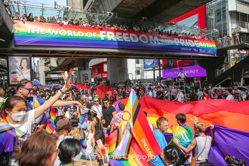 ขบวนพาเหรด ธงสีรุ้ง Bangkok Pride 2023  