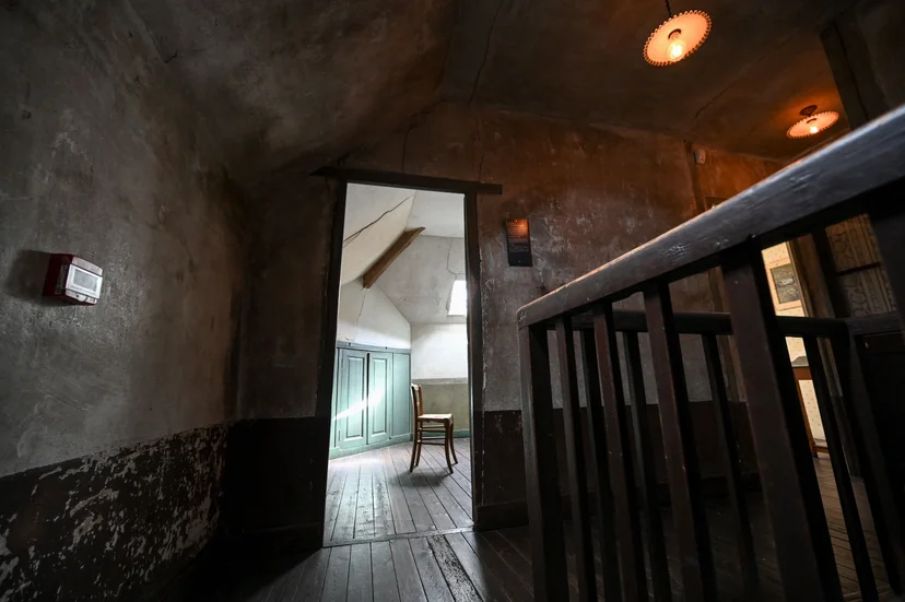 Auberge Ravoux ที่พักแรมในฝรั่งเศสช่วง 70 วันสุดท้ายในชีวิตของแวน โก๊ะ [ภาพ: Bertrand Guay/AFP]