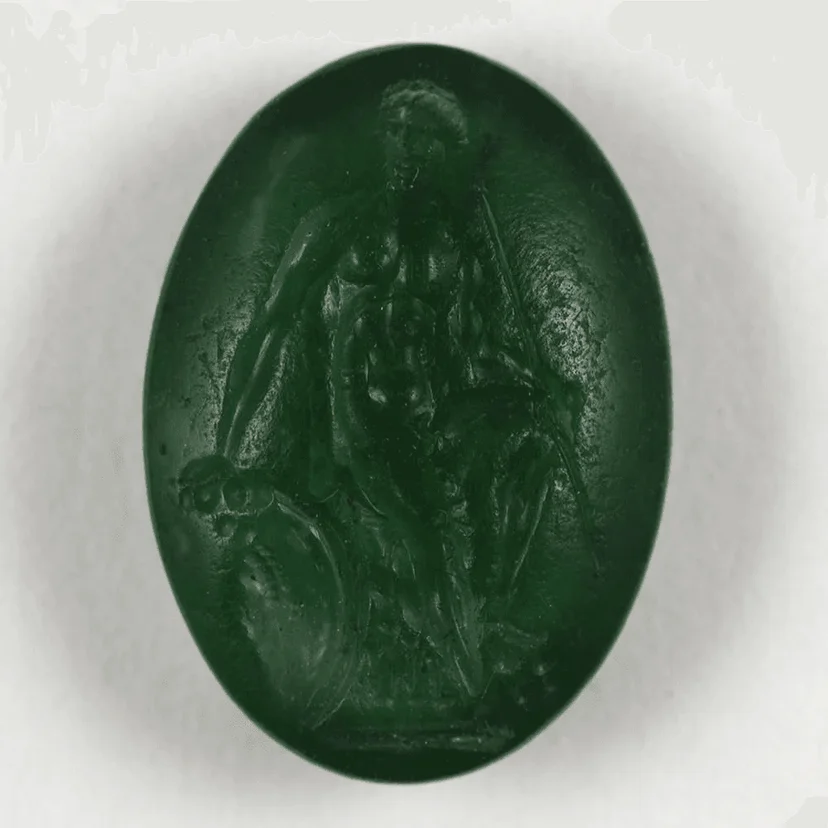 อัญมณียุคกรีกโบราณส่วนหนึ่งที่หายไป (ภาพจาก: British Museum)