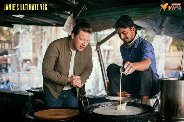 ภาพจากสารคดี Jamie's Ultimate Veg สุดยอดจานผักรอบโลก