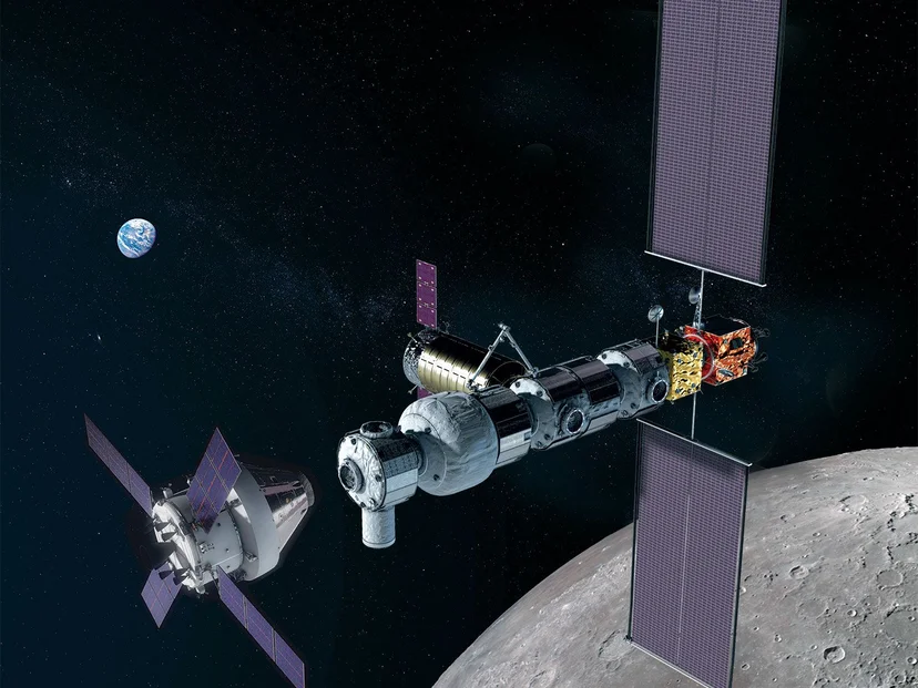 ภาพจำลองสถานีอวกาศ Lunar Gateway