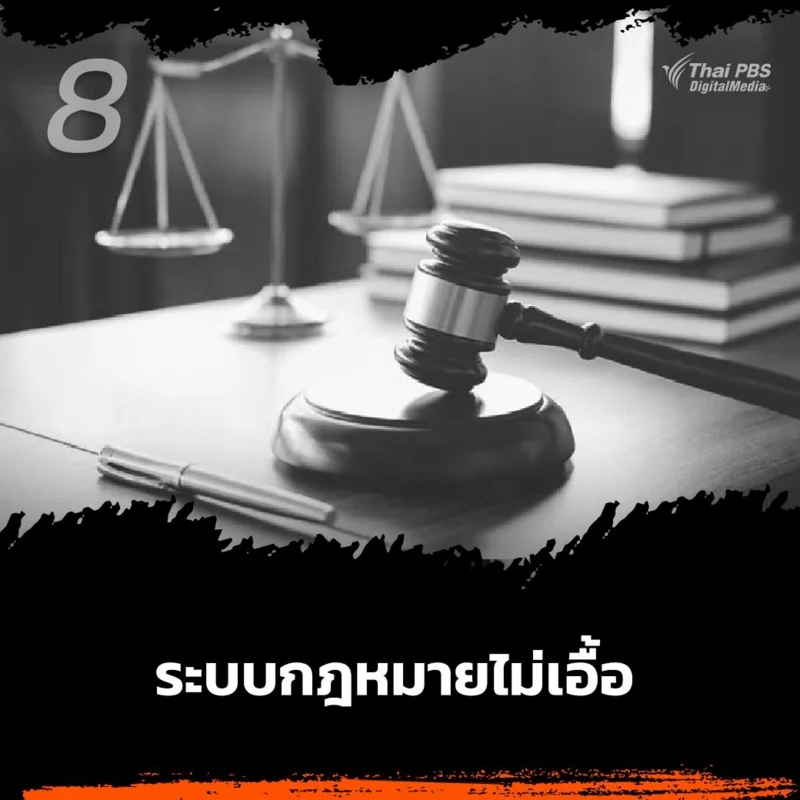 8.ระบบกฎหมายที่ไม่เอื้อ&nbsp;ต่อการแก้ไขปัญหาความรุนแรงในครอบครัว
