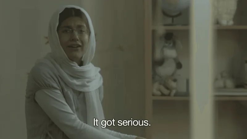 ภาพจากตัวอย่างของ &lsquo;A Separation&rsquo; (เครดิต: YouTube Sony Pictures Classics)