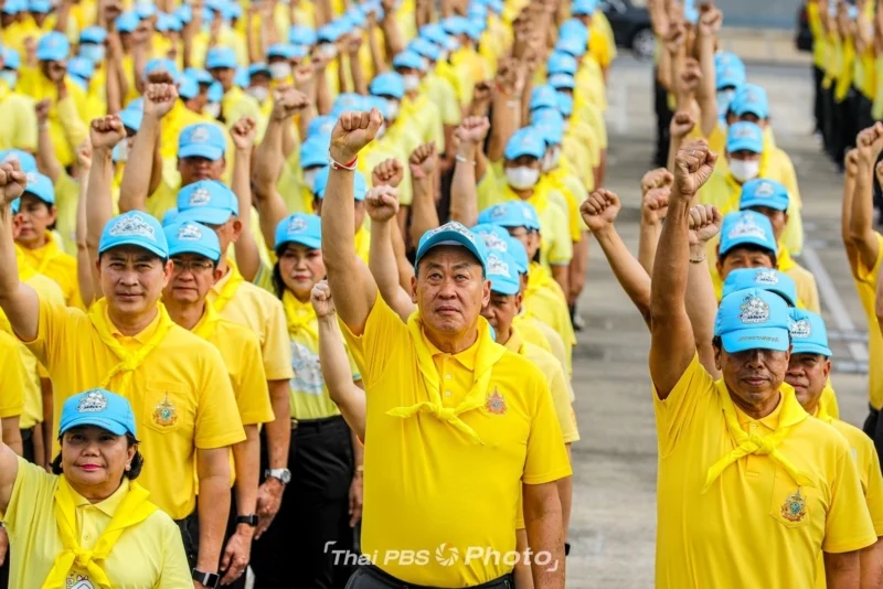 นายกฯ ร่วมกล่าวปฏิญาณ &ldquo;เราทำความดีด้วยหัวใจ&rdquo; เฉลิมพระเกียรติพระบาทสมเด็จพระเจ้าอยู่หัว
