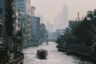 กทม. วิวทิวทัศน์เปื้อนฝุ่น หลังสภาพอากาศย่ำแย่