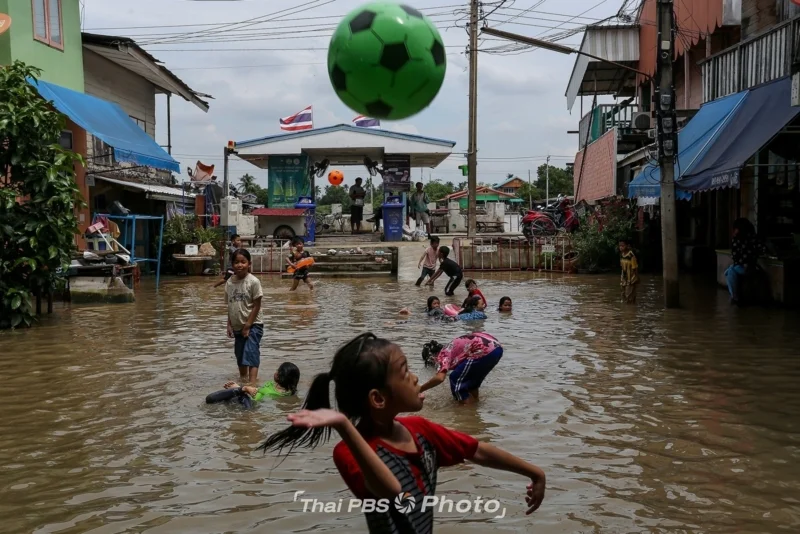 ภาพน้ำท่วม