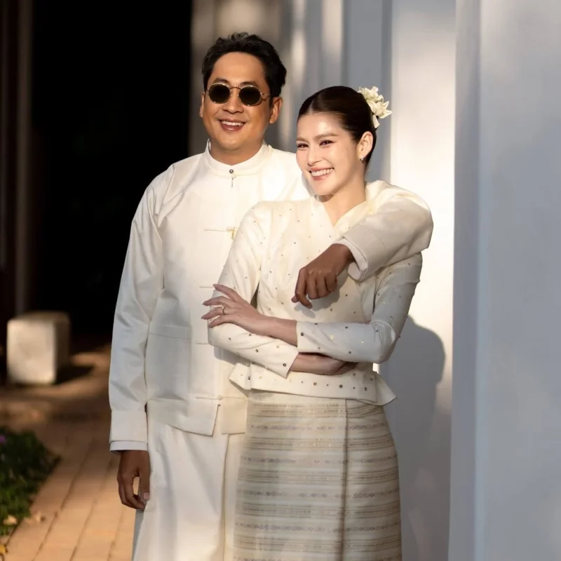 พิธีมงคลสมรสของสุวิกรม อัมระนันทน์ และปรียากานต์ ใจกันทะ เมื่อวันที่ 15 มกราคม 2569 (ภาพ: Instagram peramranand)