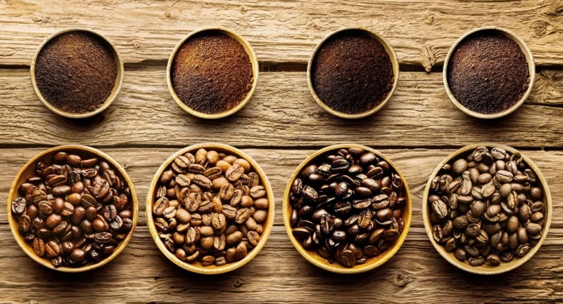 การคั่วกาแฟในระดับที่ต่างกัน ส่งผลต่อรสชาติของกาแฟ