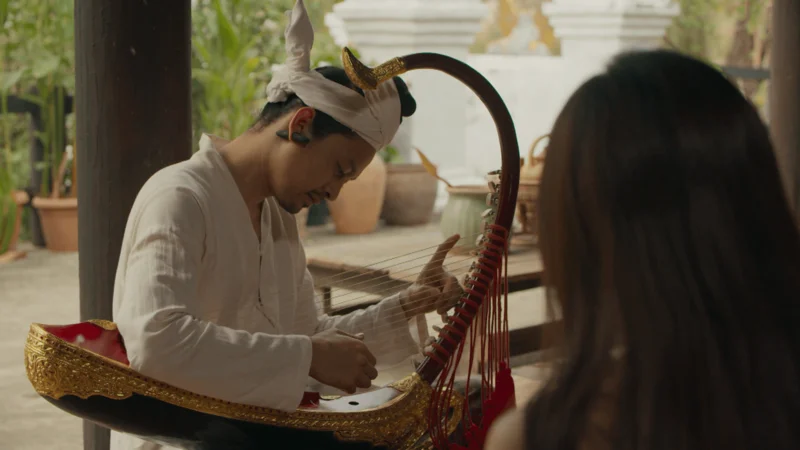 พิณพม่า ในละคร จากเจ้าพระยาสู่อิรวดี